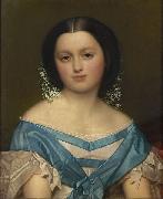 Joseph van Lerius Portrait of Henriette Mayer van den Bergh oil painting on canvas